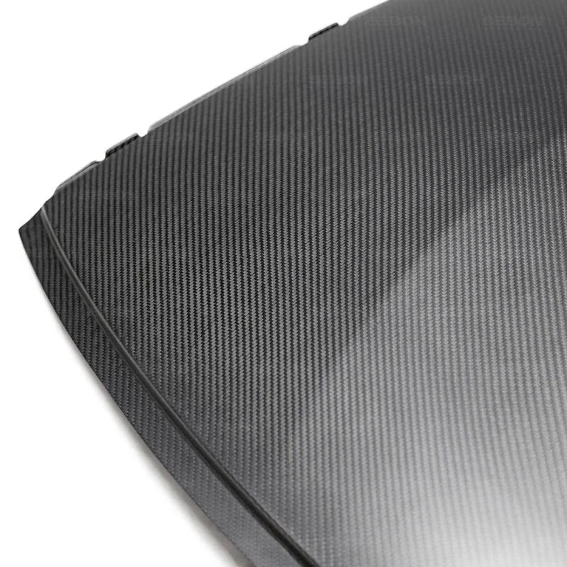 Seibon 2020+ Toyota Supra Dry Carbon Roof Replacement (Dry Carbon Products are Matte Finish) - Installation View