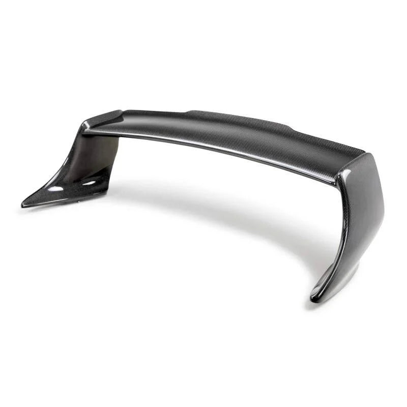 Seibon 2020 Toyota Supra TD-Style Carbon Fiber Rear Spoiler - Side View
