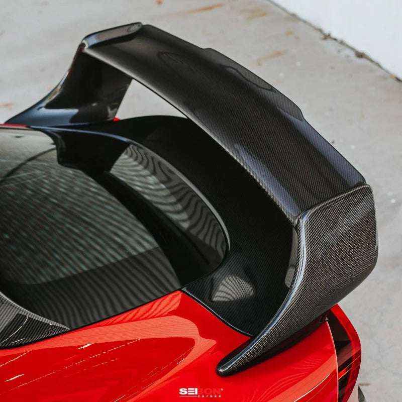 Seibon 2020 Toyota Supra TD-Style Carbon Fiber Rear Spoiler - Additional View 5