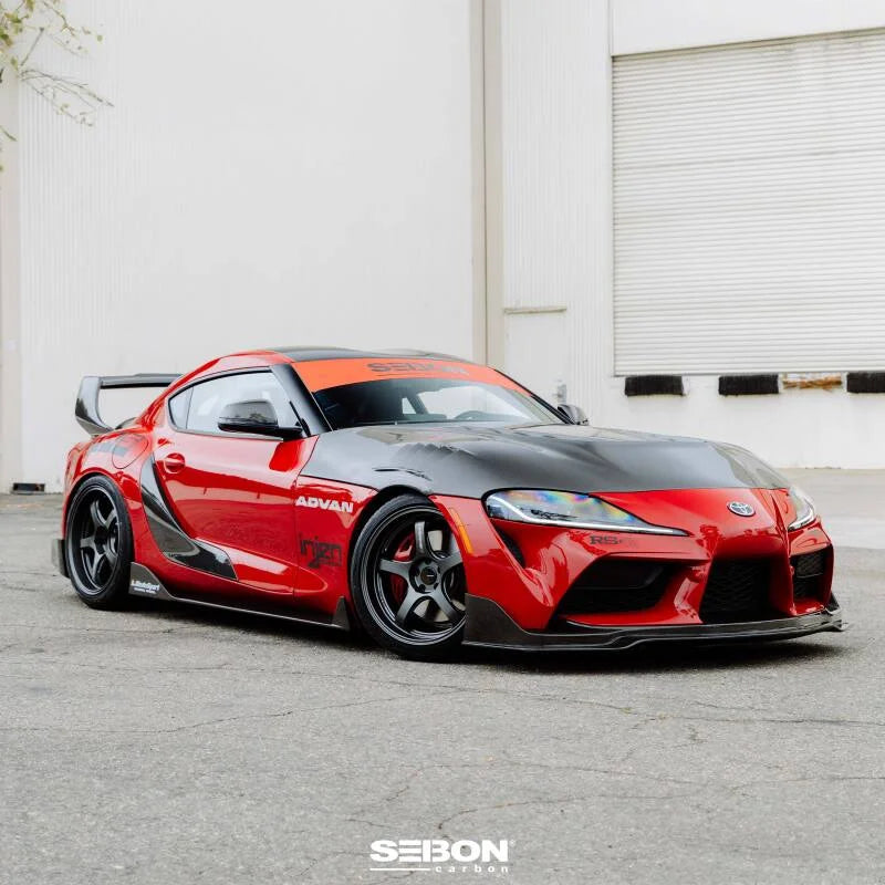 Seibon 2020 Toyota Supra TD-Style Carbon Fiber Rear Spoiler - Additional View 7