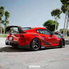 Load image into Gallery viewer, Seibon 2020 Toyota Supra TD-Style Carbon Fiber Rear Spoiler - Additional View 11