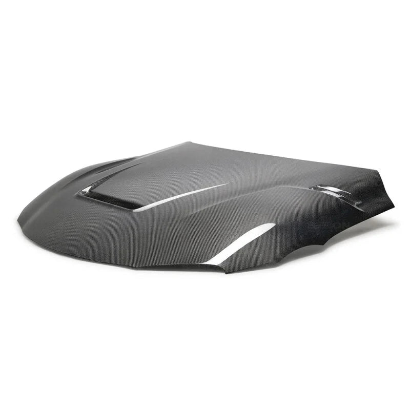Seibon 2020 Toyota Supra VS-Style Carbon Fiber Hood - Side View