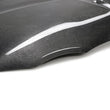 Load image into Gallery viewer, Seibon 2020 Toyota Supra VS-Style Carbon Fiber Hood - Back View