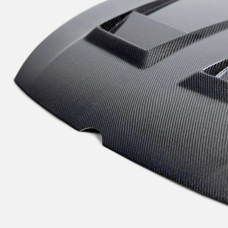 Seibon 2022-2023 Volkswagen Golf GTI/R DV-Style Carbon Fiber Hood - Additional View 6