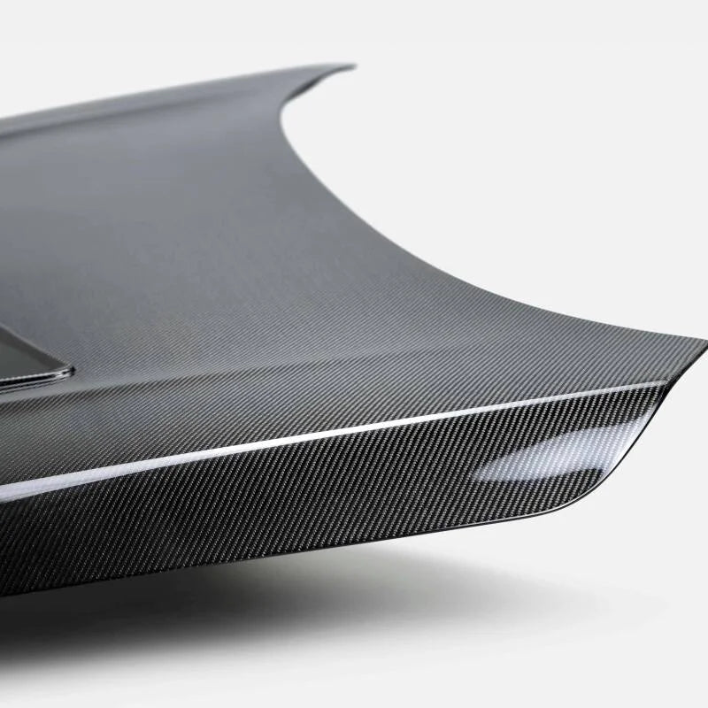 Seibon 2022+ Honda Civic 4Dr THRW-style Carbon Fiber Hood - Main Product View