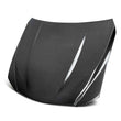 Load image into Gallery viewer, Seibon 2022 Lexus IS 500 OE Style Carbon Fiber Hood - Back View