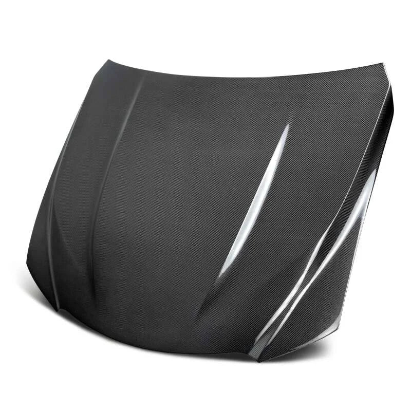 Seibon 2022 Lexus IS 500 OE Style Carbon Fiber Hood - Back View
