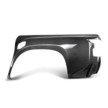 Load image into Gallery viewer, Seibon 2022 Nissan Frontier MB-Style Carbon Bedsides Fibers Pair (2in rise 4in Wider) - Back View