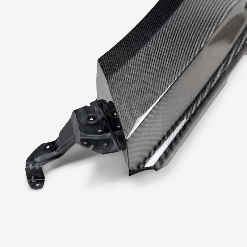 Seibon 2022 Nissan Frontier MB-Style Carbon Front Fibers Pair (2in rise 4in Wider) - Main Product View