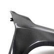 Load image into Gallery viewer, Seibon 2022 Nissan Frontier MB-Style Carbon Front Fibers Pair (2in rise 4in Wider) - Installation View