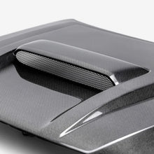Load image into Gallery viewer, Seibon 2022 Nissan Frontier TR-Style Carbon Fiber Hood - Side View