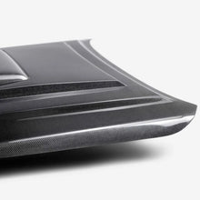 Load image into Gallery viewer, Seibon 2022 Nissan Frontier TR-Style Carbon Fiber Hood - Back View