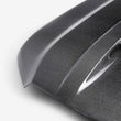 Load image into Gallery viewer, Seibon 2022 Nissan Frontier TR-Style Carbon Fiber Hood - Installation View