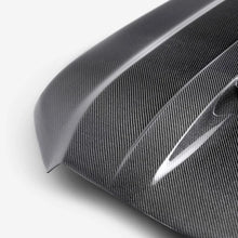 Load image into Gallery viewer, Seibon 2022 Nissan Frontier TR-Style Carbon Fiber Hood - Installation View