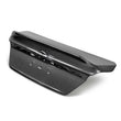 Load image into Gallery viewer, Seibon 2022 Subaru WRX C-style Carbon Fiber Trunk Lid - Back View