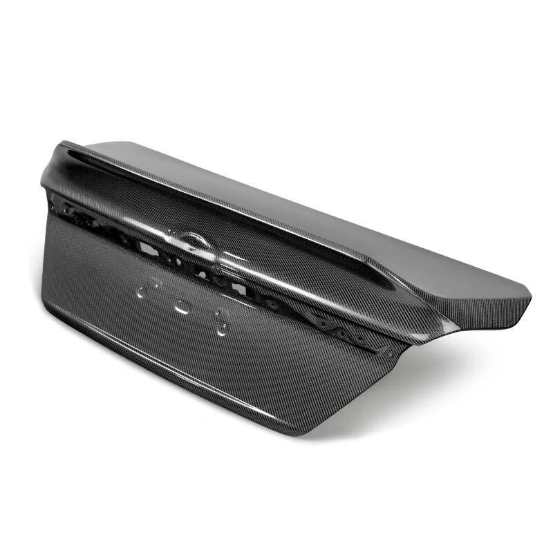 Seibon 2022 Subaru WRX C-style Carbon Fiber Trunk Lid - Back View