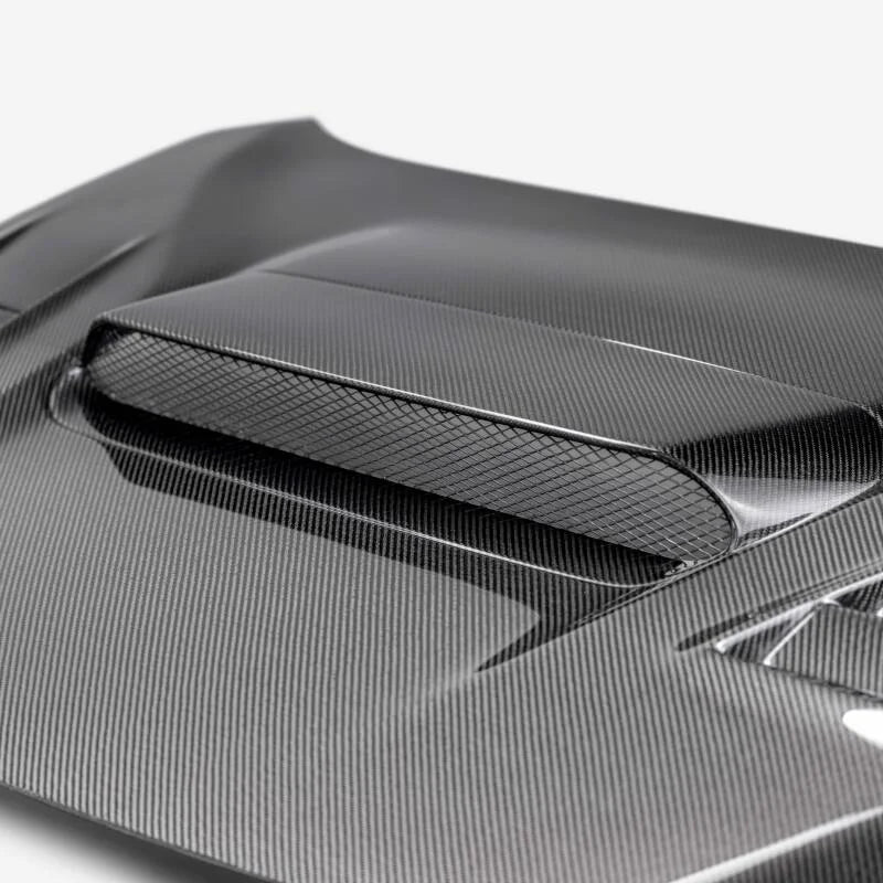 Seibon 2022+ Subaru WRX CW-Style Carbon Fiber Hood - Installation View