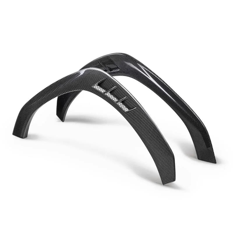Seibon 2022 Subaru WRX Carbon Fiber Front Fender Trim - Installation View
