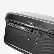 Load image into Gallery viewer, Seibon 2022+ Subaru WRX Carbon Fiber Trunk Lid - Installation View