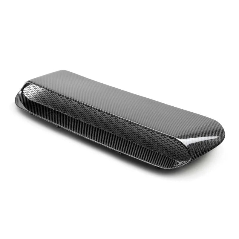 Seibon 2022 Subaru WRX H-Style Carbon Fiber Hood Scoop - (1in. Taller Than OEM) - Main Product View