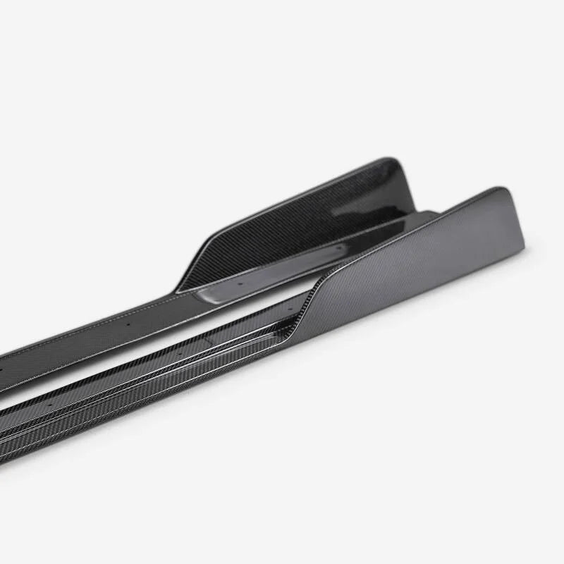 Seibon 2022 Subaru WRX MB-Style Carbon Fiber Side Skirts - Main Product View