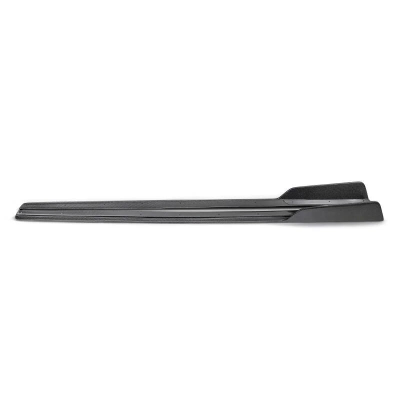 Seibon 2022 Subaru WRX MB-Style Carbon Fiber Side Skirts - Back View