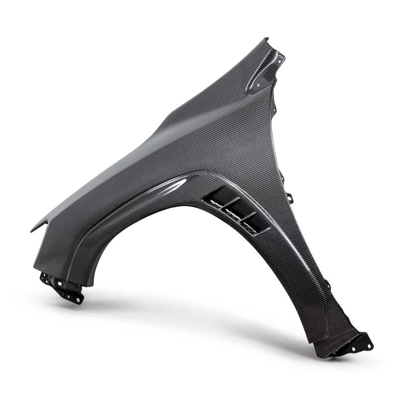 Seibon 2022 Subaru WRX OE-Style Carbon Fiber Fenders - Side View