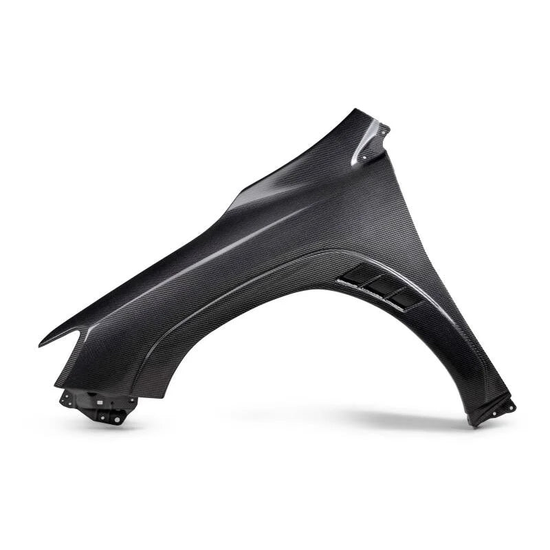 Seibon 2022 Subaru WRX OE-Style Carbon Fiber Fenders - Back View