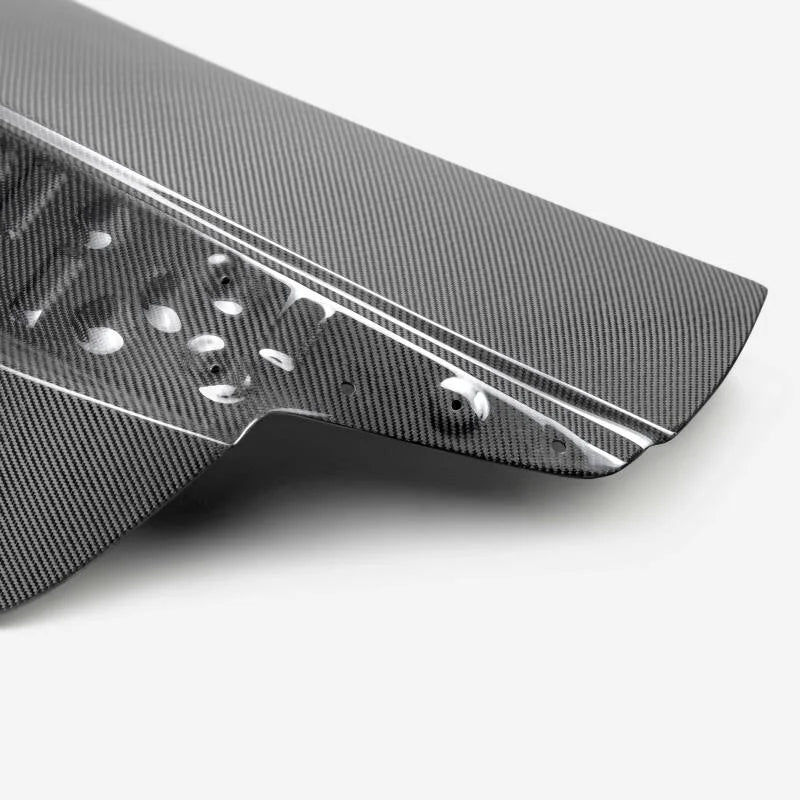 Seibon 2022 Toyota GR86 Carbon Fiber Trunk Lid - Back View