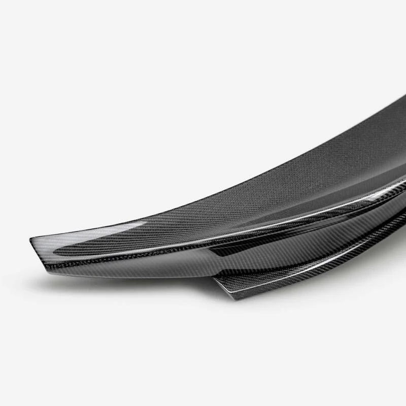 Seibon 2022 Toyota GR86 MB-Style Carbon Fiber Rear Spoiler - Side View