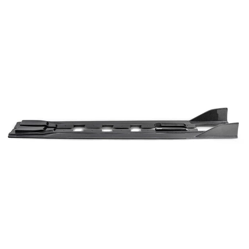 Seibon 2022 Toyota GR86 MB-Style Carbon Fiber Side Skirt - Back View