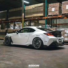 Load image into Gallery viewer, Seibon 2022+ Toyota GR86 / Subaru BRZ C-Style Carbon Fiber Trunk Lid - Installation View