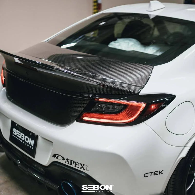 Seibon 2022+ Toyota GR86 / Subaru BRZ C-Style Carbon Fiber Trunk Lid - Additional View 7