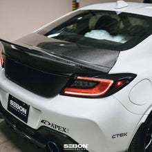 Load image into Gallery viewer, Seibon 2022+ Toyota GR86 / Subaru BRZ C-Style Carbon Fiber Trunk Lid - Additional View 7