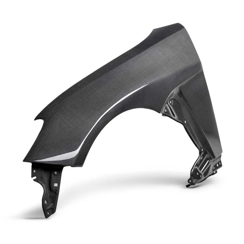 Seibon 2022 Toyota GR86 / Subaru BRZ Carbon Fiber Fenders - Gloss Finish - Main Product View