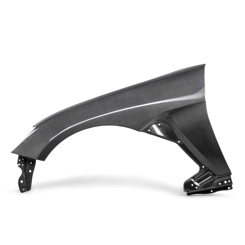 Seibon 2022 Toyota GR86 / Subaru BRZ Carbon Fiber Fenders - Gloss Finish - Installation View