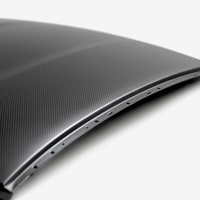 Seibon 2022 Toyota GR86 / Subaru BRZ Dry Carbon Roof Replacement - Side View