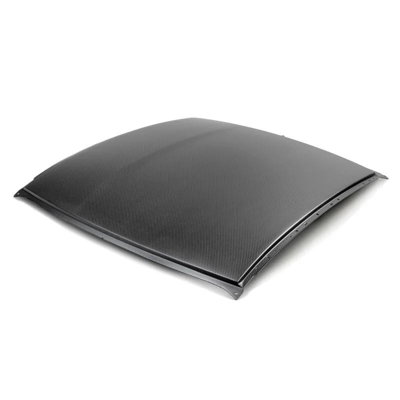 Seibon 2022 Toyota GR86 / Subaru BRZ Dry Carbon Roof Replacement - Back View