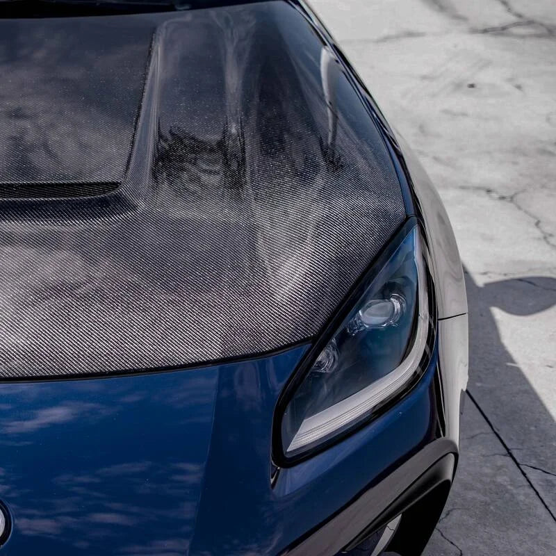 Seibon 2022 Toyota GR86 / Subaru BRZ VS-Style Carbon Fiber Hood - Additional View 9