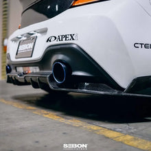 Load image into Gallery viewer, Seibon 2022+ Toyota GR86/Subaru BRZ Carbon Fiber Rear Diffuser Cover - Additional View 7