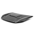 Load image into Gallery viewer, Seibon 2022 Toyota GR86/Subaru BRZ FA-Style Carbon Fiber Hood - Side View