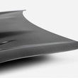 Load image into Gallery viewer, Seibon 2022 Toyota GR86/Subaru BRZ FA-Style Carbon Fiber Hood - Installation View