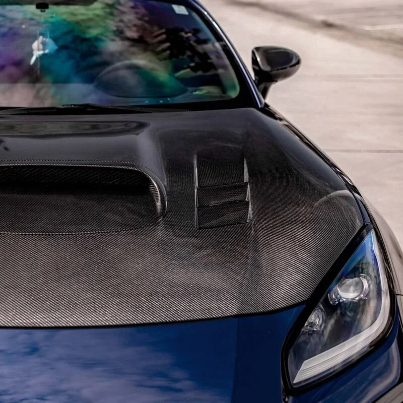 Seibon 2022 Toyota GR86/Subaru BRZ FA-Style Carbon Fiber Hood - Additional View 7