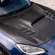 Load image into Gallery viewer, Seibon 2022 Toyota GR86/Subaru BRZ FA-Style Carbon Fiber Hood - Additional View 8