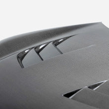 Load image into Gallery viewer, Seibon 2022 Toyota GR86/Subaru BRZ TS-Style Carbon Fiber Hood - Back View