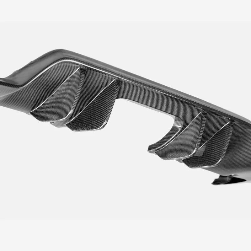 Seibon 2023+ Honda Civic Type R MB-Style Carbon Fiber Rear Diffuser - Installation View