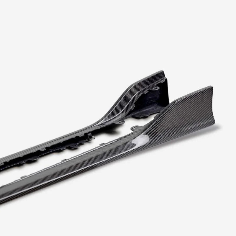 Seibon 2023+ Honda Civic Type R MB-Style Carbon Fiber Side Skirts - Main Product View