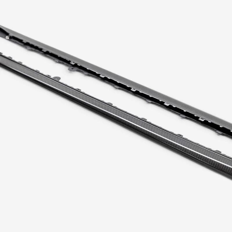 Seibon 2023+ Honda Civic Type R MB-Style Carbon Fiber Side Skirts - Side View