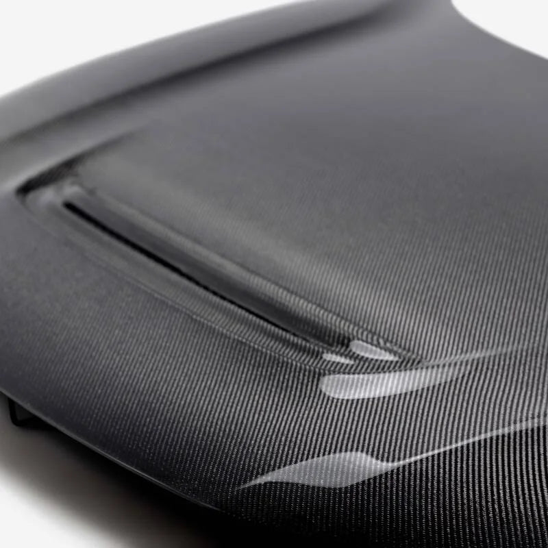 Seibon 2023 Honda Civic Type R OE-Style Carbon Fiber Hood - Side View