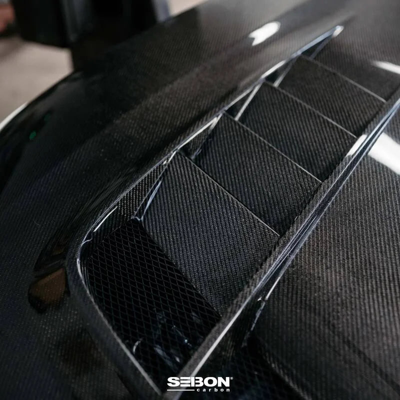 Seibon 2023 Honda Civic Type R TV-Styler Double Side Carbon Fiber Hood - Additional View 6